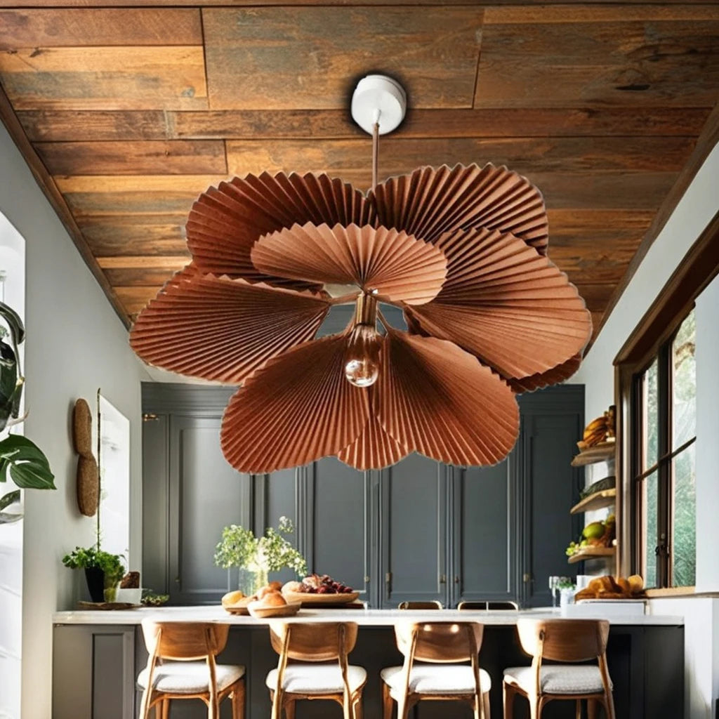 Ambachtelijke Hanglamp Natuurlijke Zachtheid & Sereniteit – Miréa