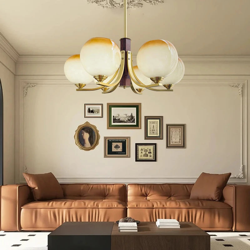 Plafonnier Élégance Intemporelle & Éclat Doré – Tao