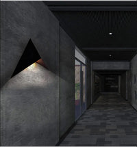 Applique murale LED minimaliste noire – Adronis