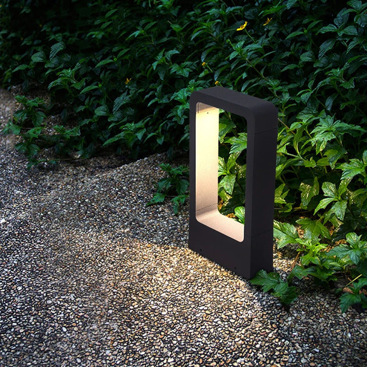 Lampadaire de jardin moderne en aluminium – Arclumia