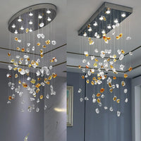 Lustre Cristal Moderne pour Salon – Cristallisea