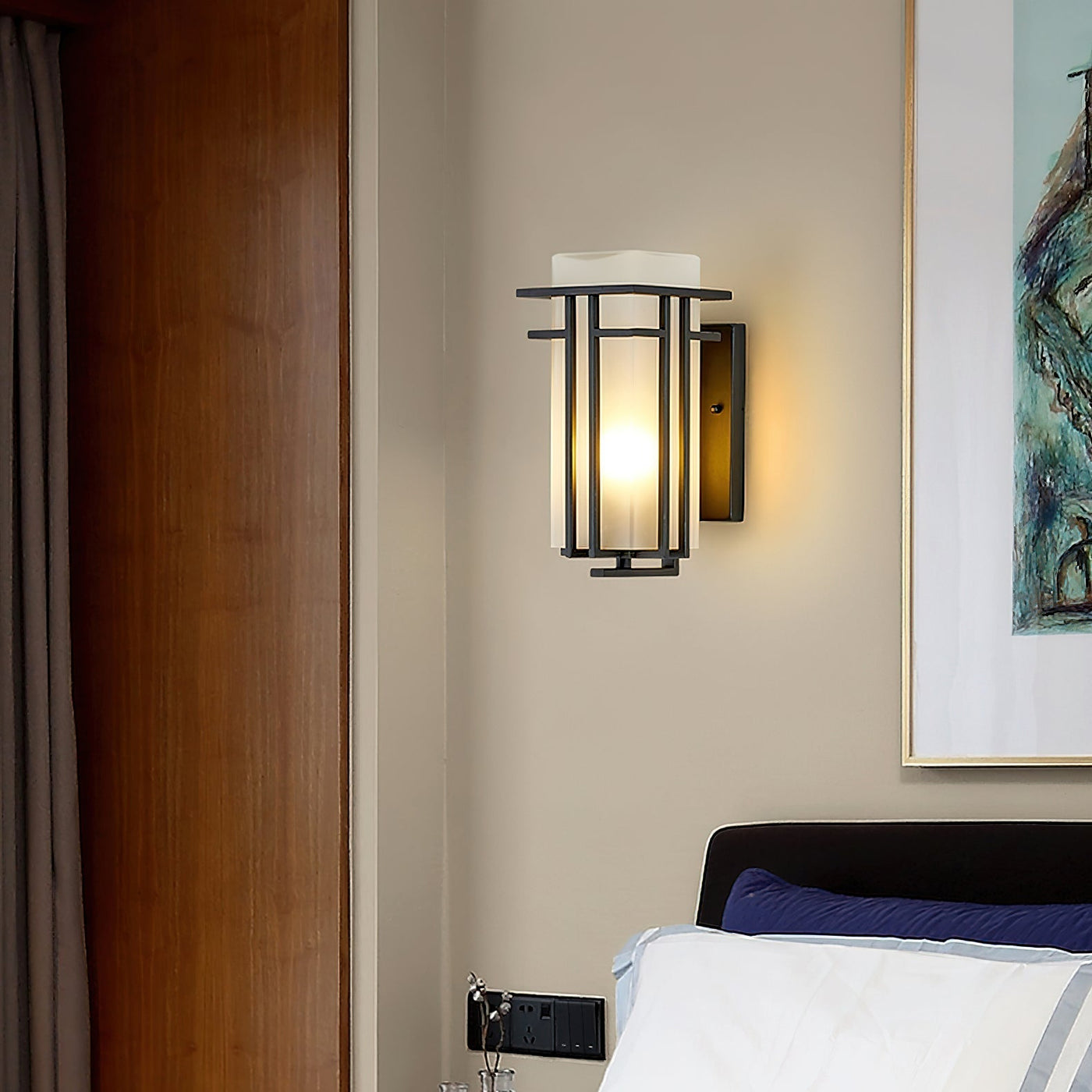 Applique murale extérieure en fer vintage – Feriona