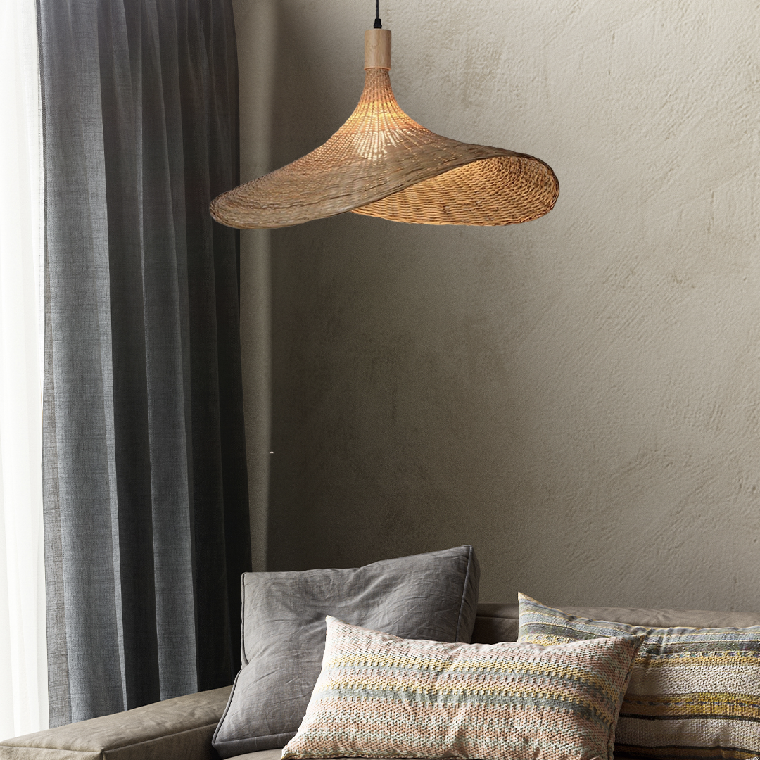 Bohemien Bamboe Hanglamp voor Interieur – Astalume