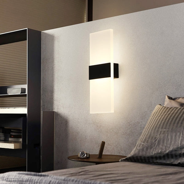 Applique Murale LED en Acrylique pour Salon – Selenite