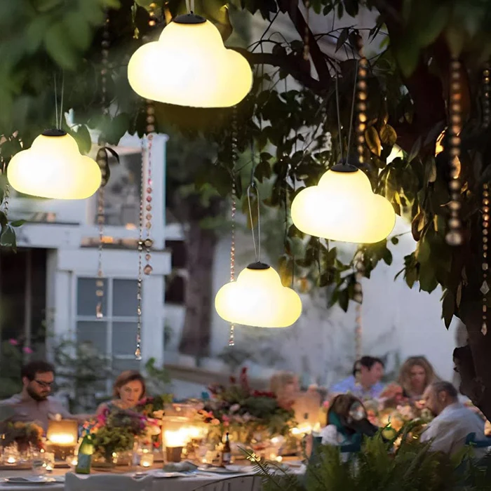 Suspension LED en Métal et Acrylique pour Jardin – Célorion