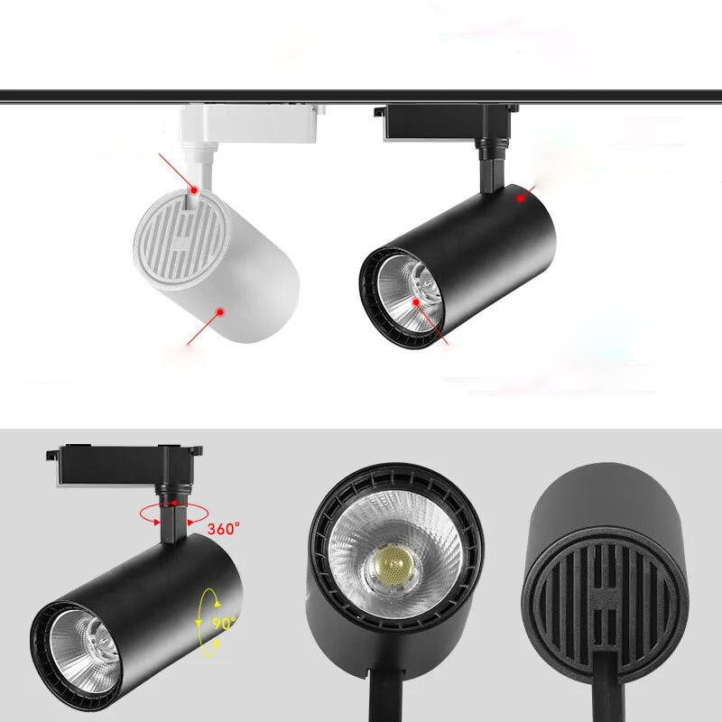 Veelzijdige Verlichtingsrail voor Woonkamer en Bureau – Spot LED