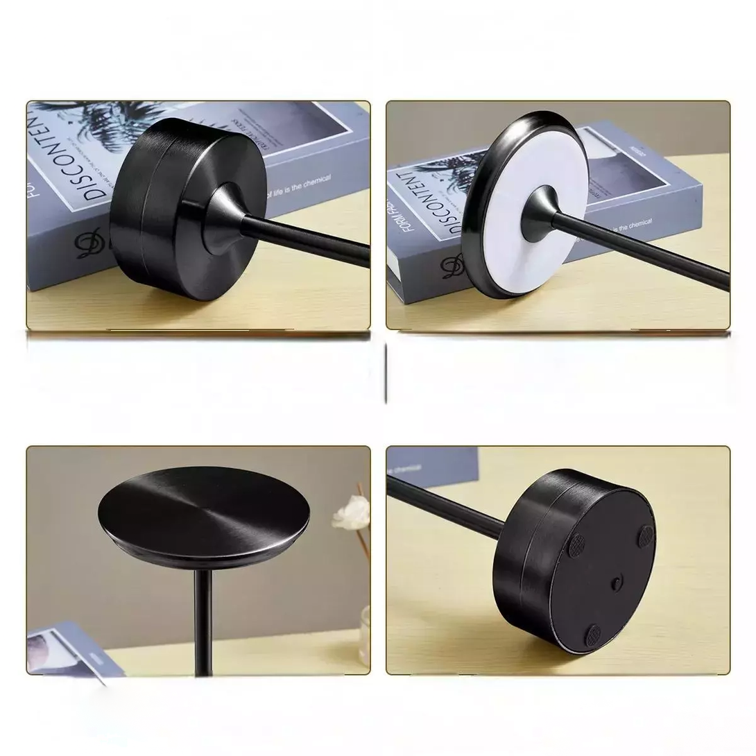 Lampe Sans Fil Capteur Tactile Réglable Style Moderne – Métallico