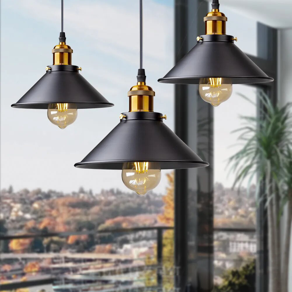 Vintage Hanglamp Verstelbare Snoeren voor Elegante Sfeer – Éclats Rétro