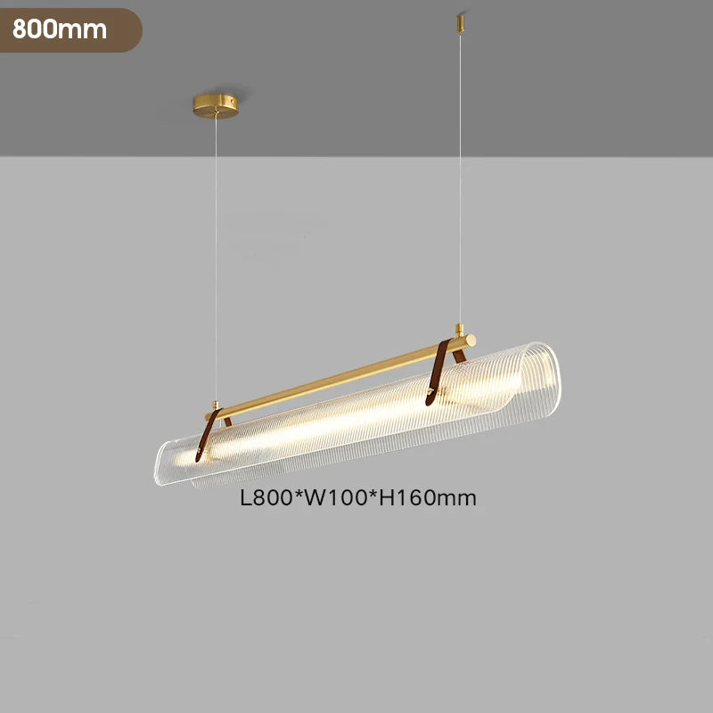 Minimalistische LED-kroonluchter Noordse stijl voor woonkamer en eetkamer – Orithya