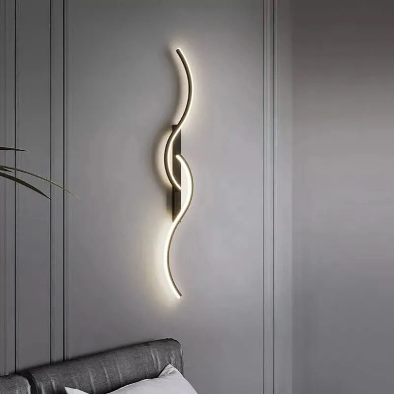 Applique Décorative Lumineuse Style Contemporain Abordable – Wavy