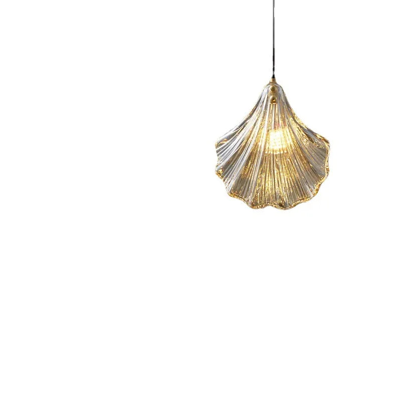 Moderne glas- en metalen hanglamp voor slaapkamer – Ornelia