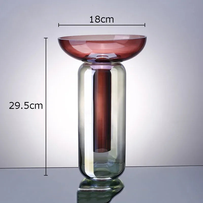 Vase de Table en Verre Moderne – Zelarion
