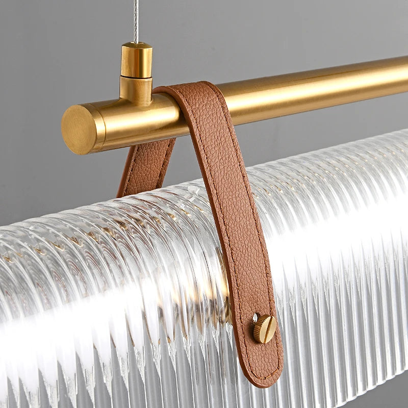 Minimalistische LED-kroonluchter Noordse stijl voor woonkamer en eetkamer – Orithya