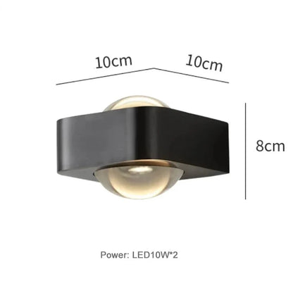 Moderne Wandlamp in Roestvrij Staal – Célestorio