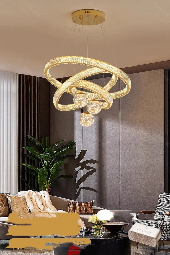 Lustre Cristal Moderne pour Salon et Salle à Manger – Cristarion