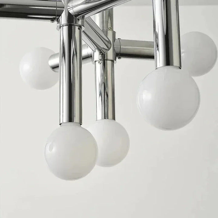 Lustre en Verre Style Nordique pour Salon – Seraphine