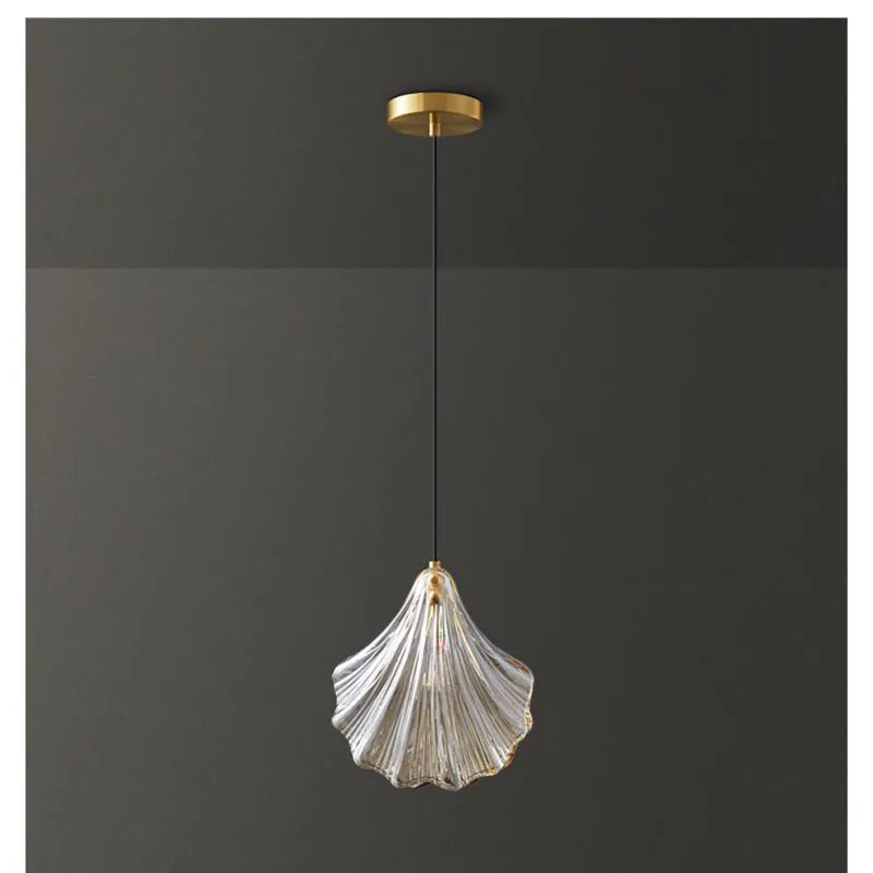 Moderne glas- en metalen hanglamp voor slaapkamer – Ornelia