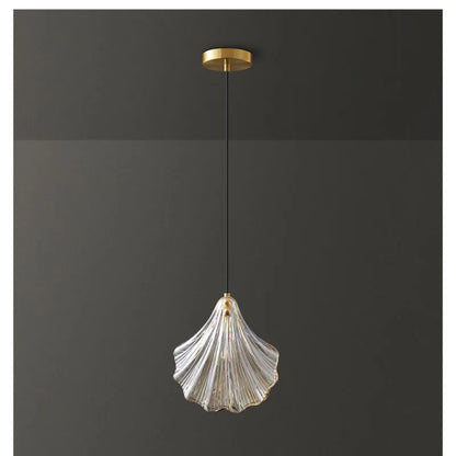 Moderne glas- en metalen hanglamp voor slaapkamer – Ornelia