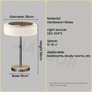 Lampe sur pied en verre et bois pour salon – Armonilleu