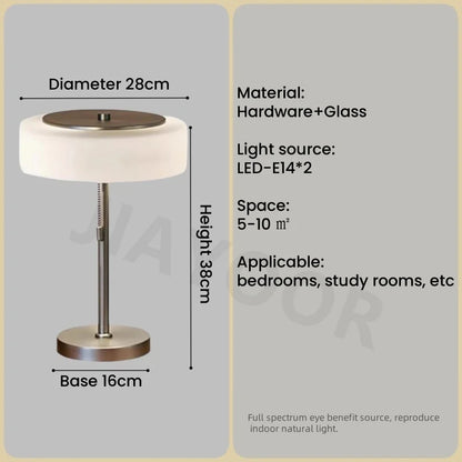 Moderne glas- en houten vloerlamp voor woonkamer – Armonille