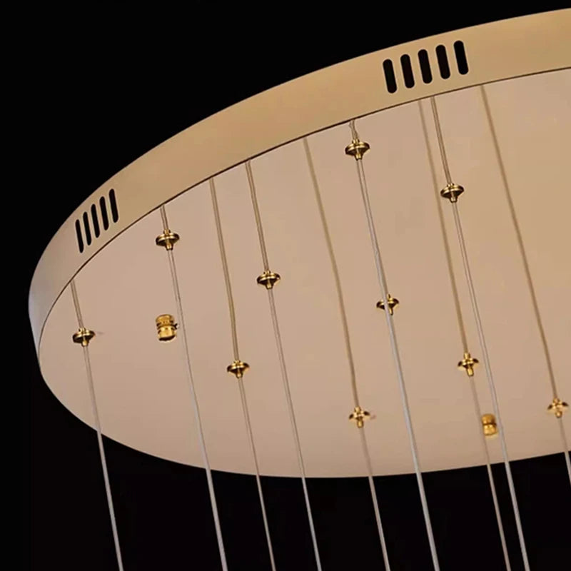 Moderne kristallen kroonluchter voor woonkamer – Cristarène