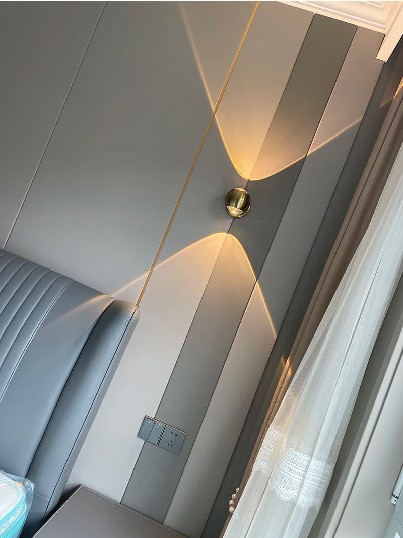 Applique murale minimaliste en aluminium – Alumiscape