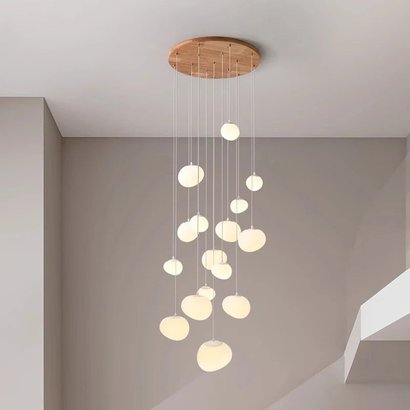 Lustre moderne en alliage pour salons et escaliers – Orialys