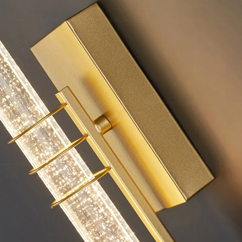 Applique murale moderne en cristal pour salon et chambre – Crystarion