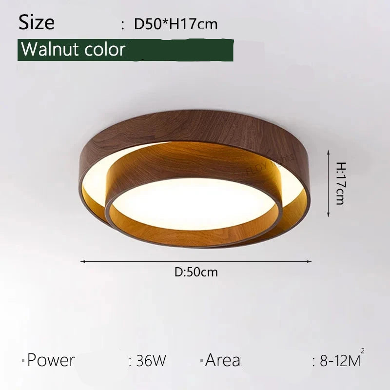 Plafonnier LED moderne en métal pour salon – Candelor