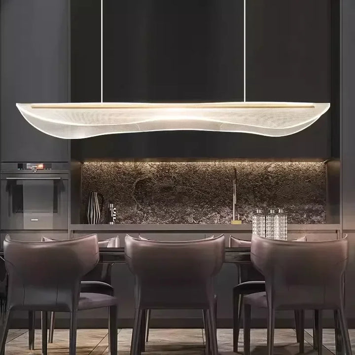Suspension LED nordique en fer pour salle à manger – Oréade