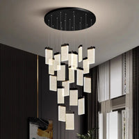 Lustre moderne en cristal pour salon – Cristarion