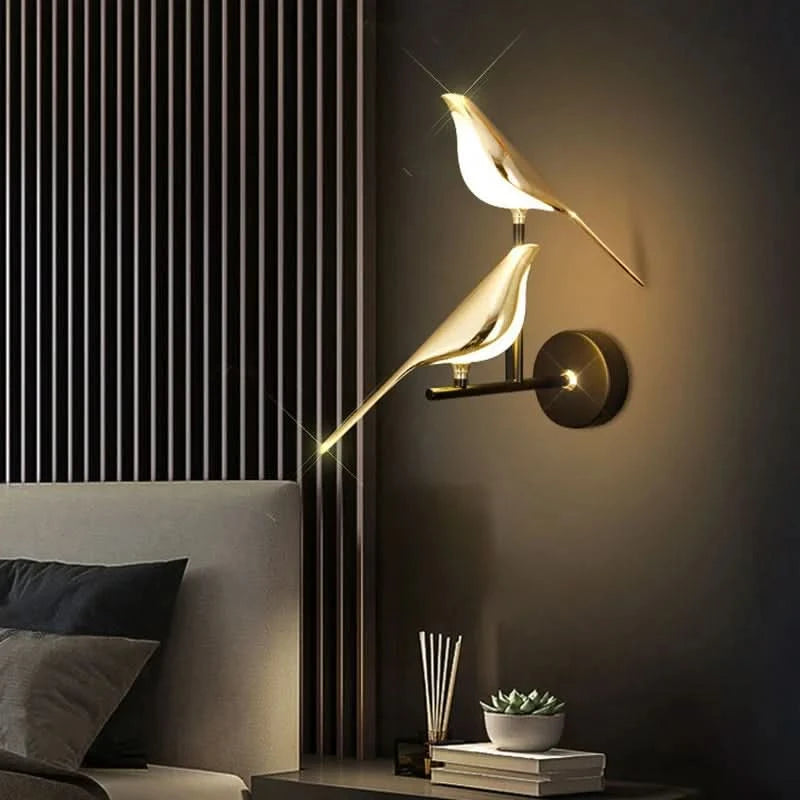 Wandlamp Natuurlijke Elegantie Origineel Design – Birdy
