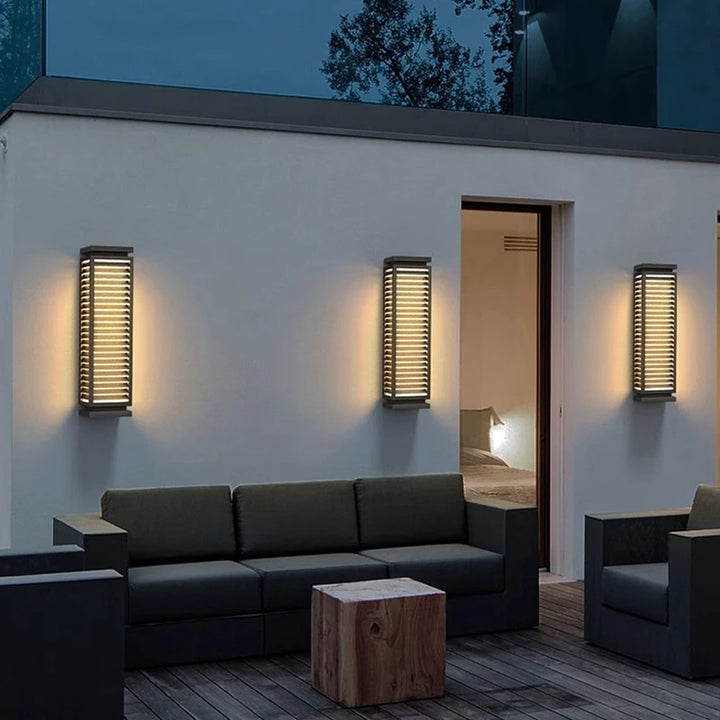 Applique murale extérieure en acier inoxydable – Serenys