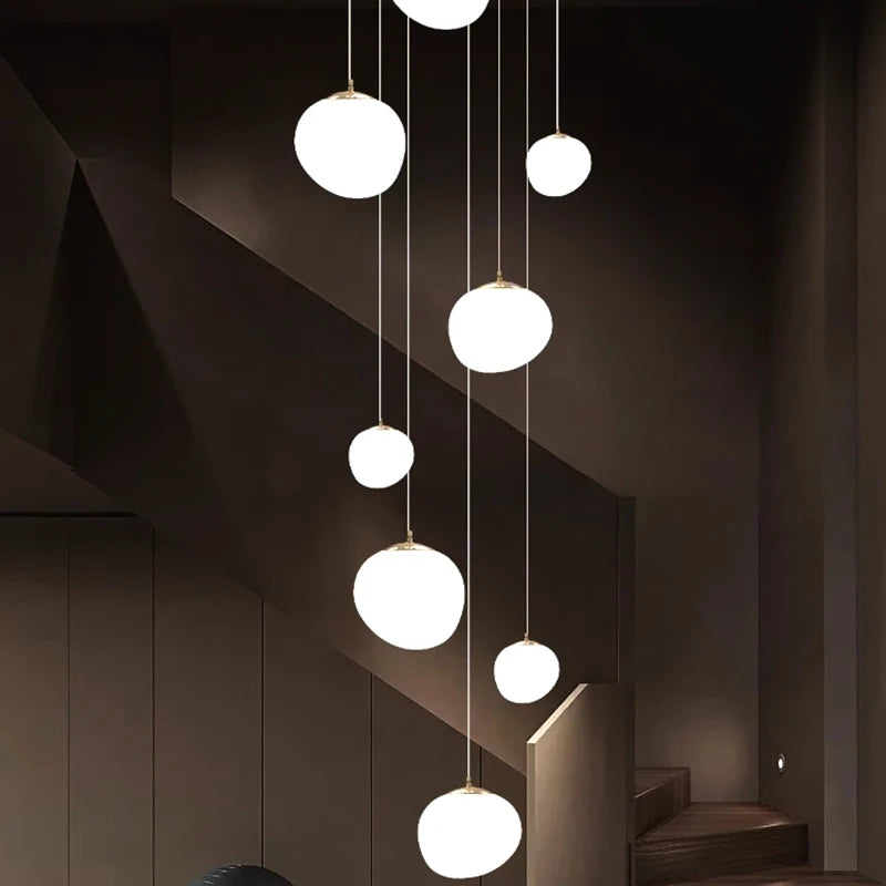 Suspension moderne en alliage pour salon – Heliora