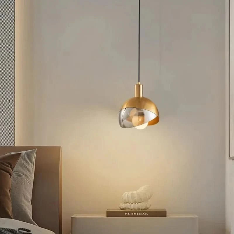 Hangende Lamp Transparant Glas Hedendaagse Sfeer – Eleganso