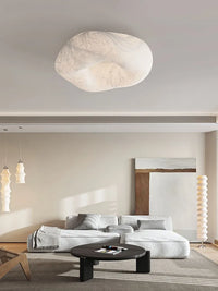 Plafonnier en soie fait main pour chambre et bureau – Zénitha