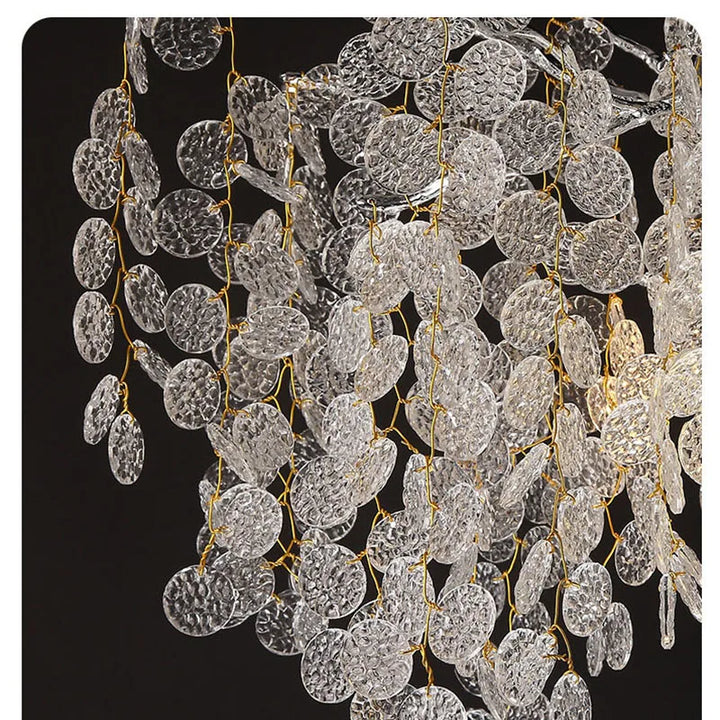 Lustre Cristal Moderne pour Salle à Manger – Crystalline