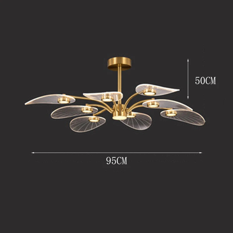 Moderne LED-hanglamp in acryl voor woonkamer – Armonique