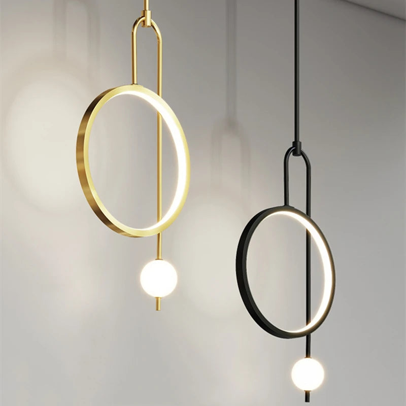 LED Ringhanglamp Modern voor Multifunctionele Ruimten – Haloa
