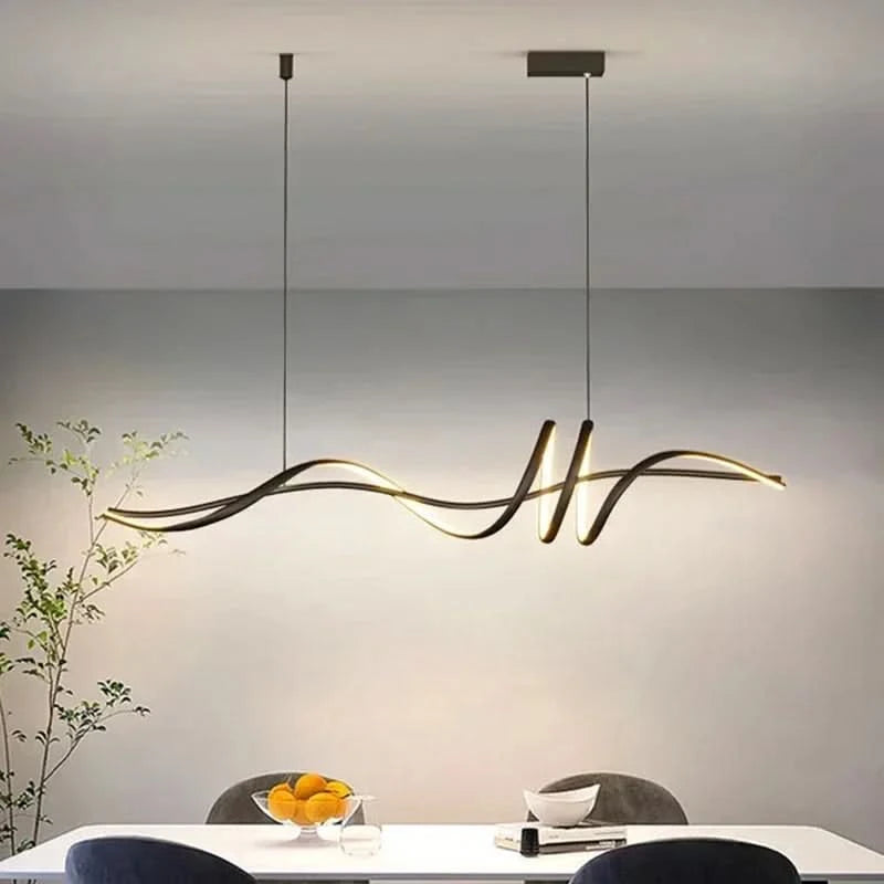 Suspension LED Silhouette Élégante Design Compact –  Ondéa 