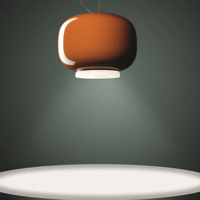 Hanglamp in gekleurd glas voor eetkamer en slaapkamer – Armoniel