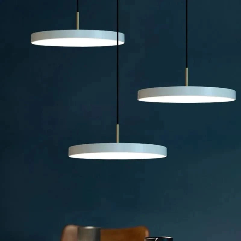Hangende Lamp Platte Vorm Verstelbare Ambiance – Discus