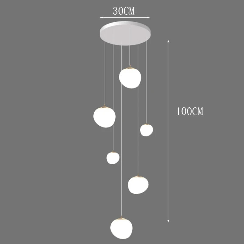 Suspension moderne en alliage pour salon – Heliora