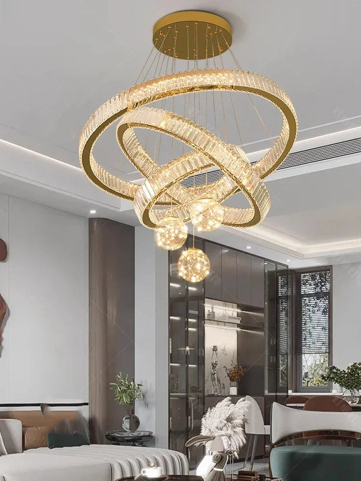 Lustre Cristal Moderne pour Salon et Salle à Manger – Cristarion