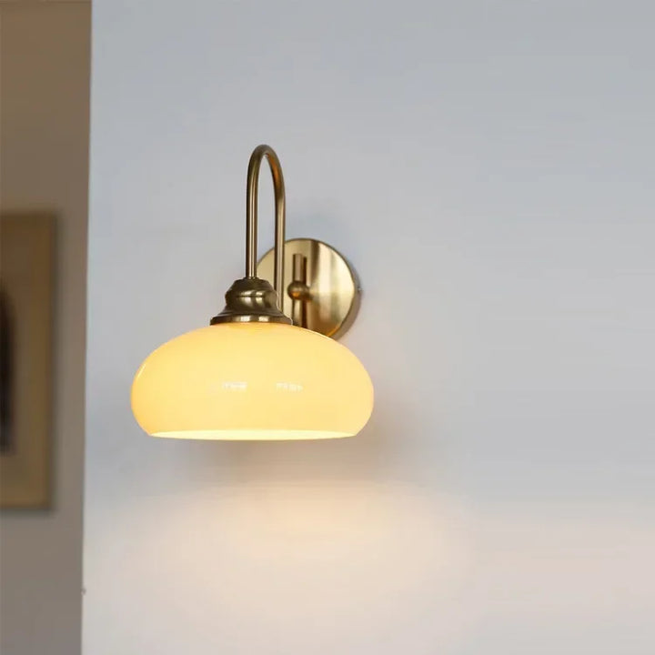Applique Murale Minimaliste en Verre – Eléganza