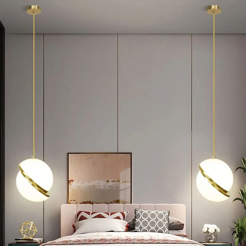 Hanglamp Gouden Cirkel Uitsnijdingseffect Hedendaagse Ambiance – Cut Circle