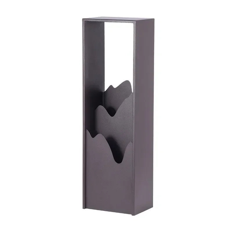 Applique murale LED solaire moderne pour jardin – Noralys