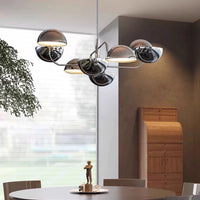 Suspension moderne en alliage pour salle à manger – Zephyria