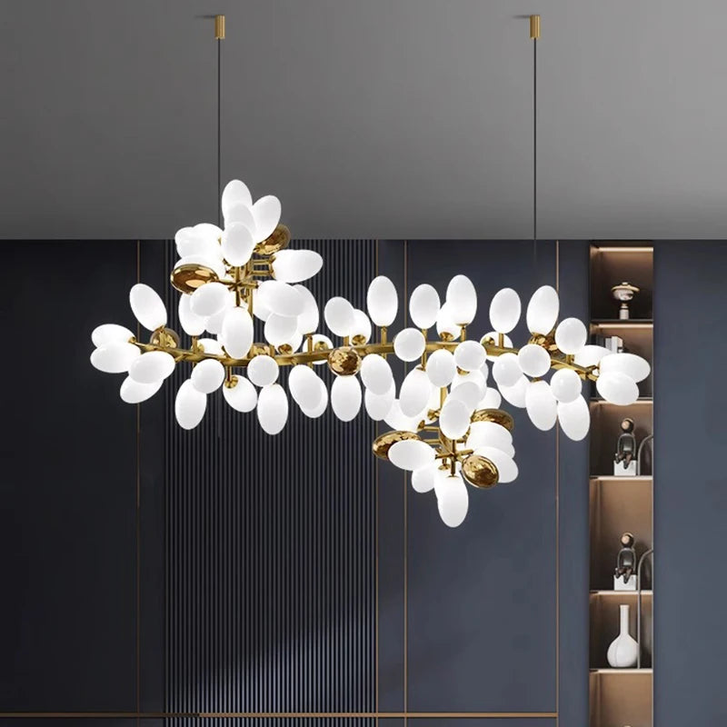Suspension LED moderne pour salon – Zénithra