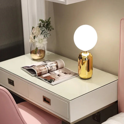 Bedlamp Metaal Glas Modern Design – Pulsaris